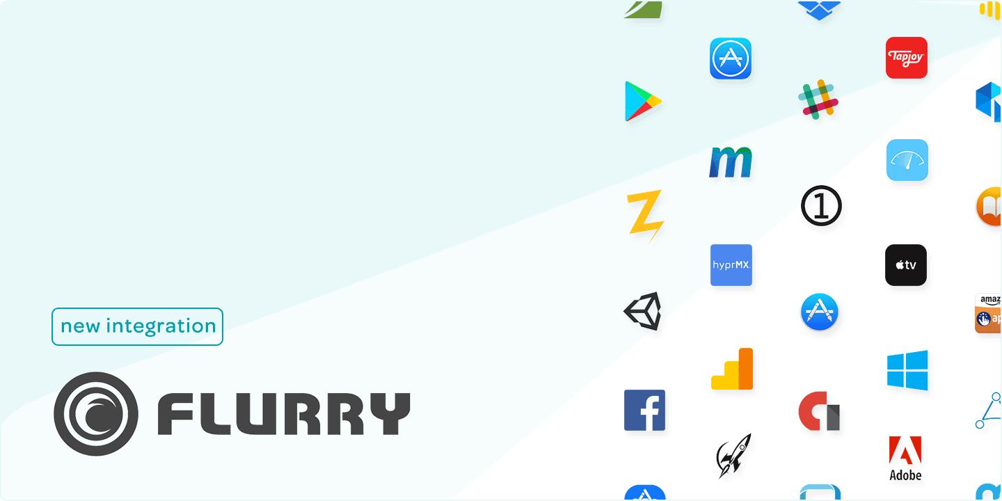 Track in-app usage along side downloads, sales, ranks, and more with the Flurry Analytics integration for Appfigures