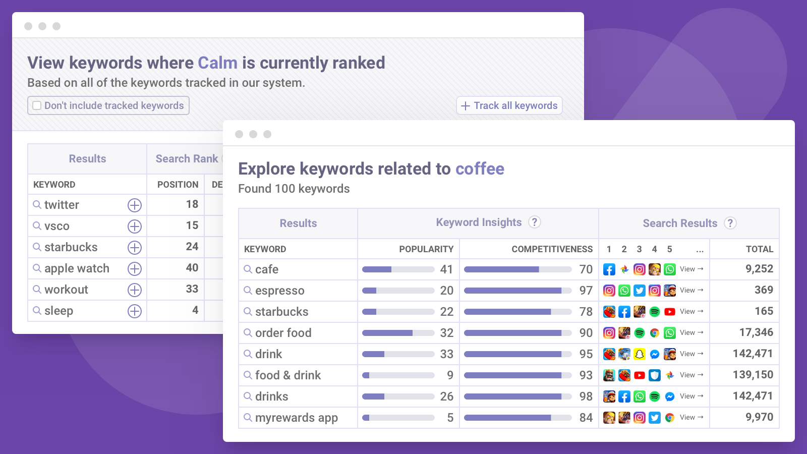 ASO Tools for Keyword Research