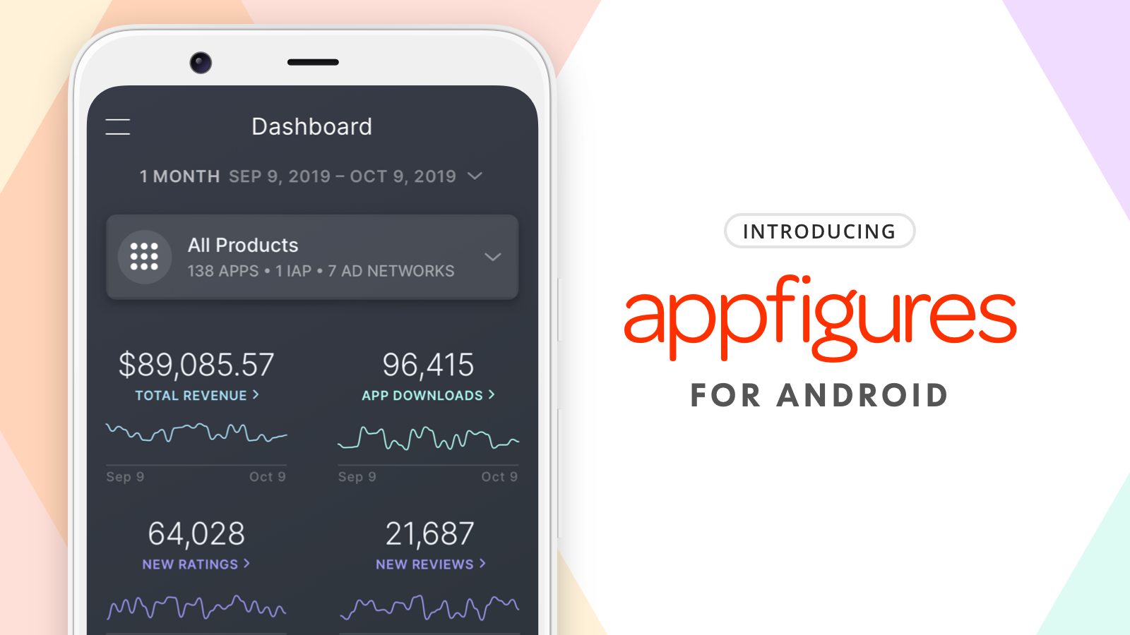 Appfigures is now available for Android on Google Play